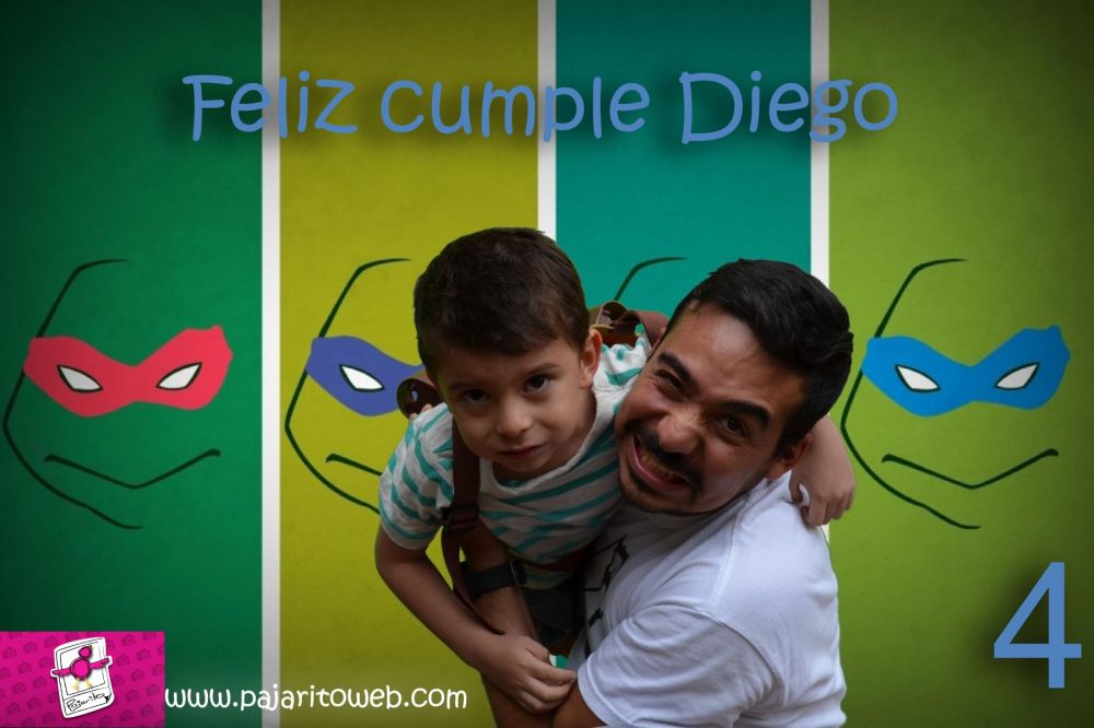 Feliz cumple Diego