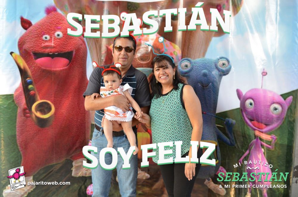 Sebastián: Bautizo y 1 año