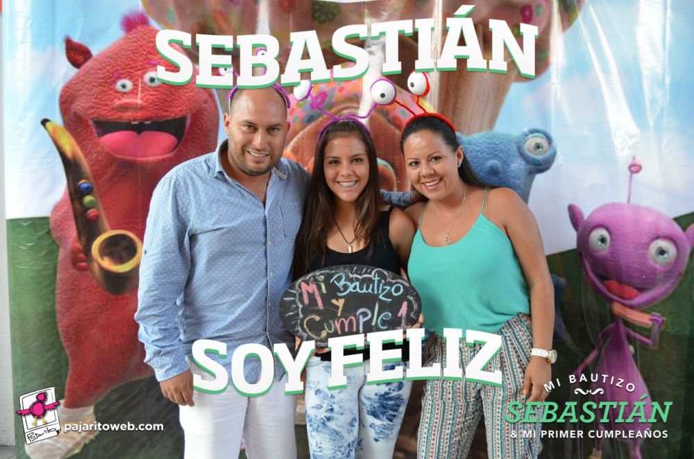 Sebastián: Bautizo y 1 año