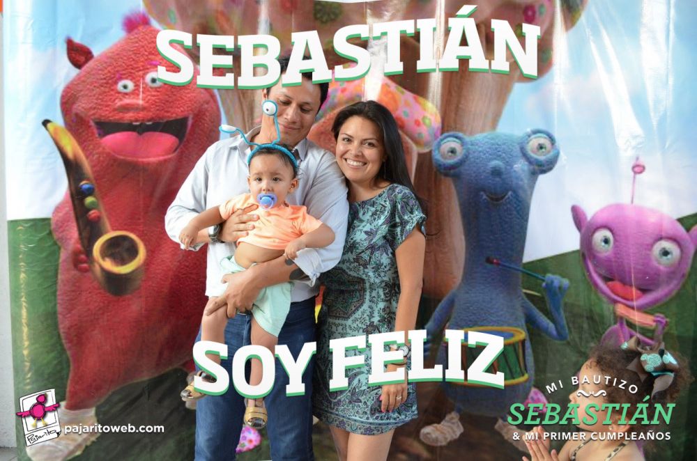 Sebastián: Bautizo y 1 año