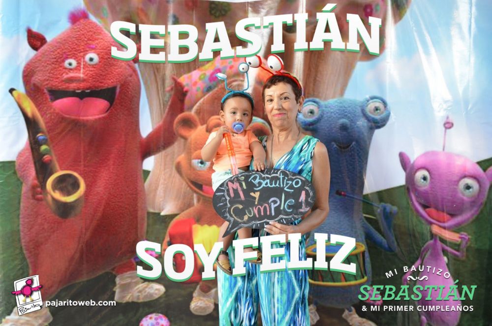 Sebastián: Bautizo y 1 año