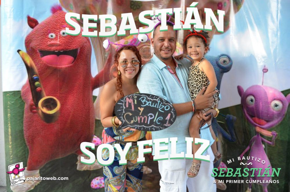Sebastián: Bautizo y 1 año