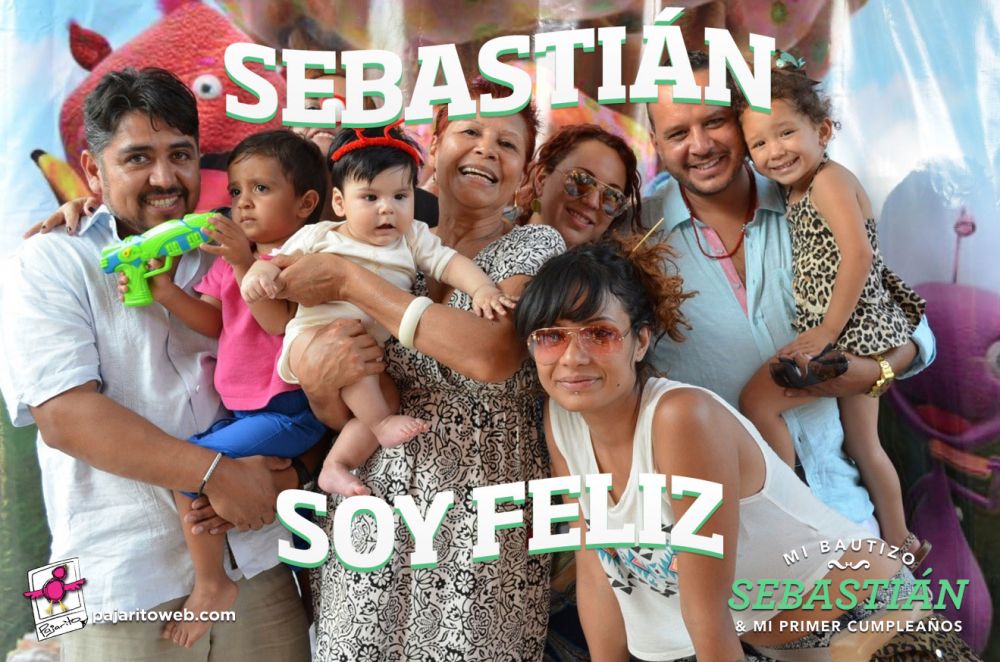 Sebastián: Bautizo y 1 año