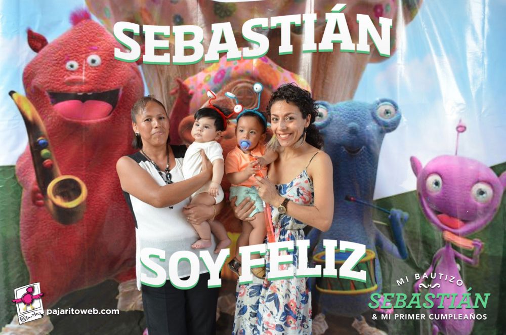 Sebastián: Bautizo y 1 año