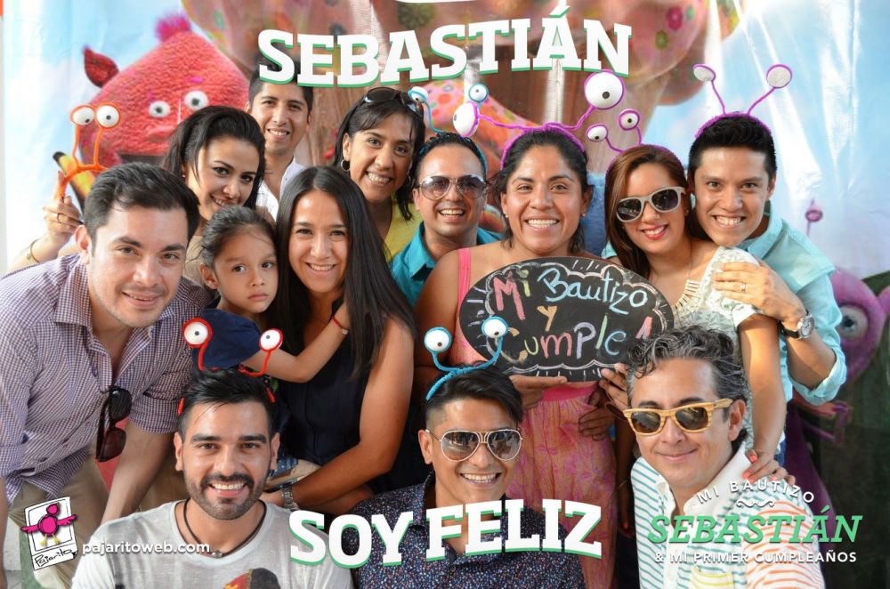 Sebastián: Bautizo y 1 año