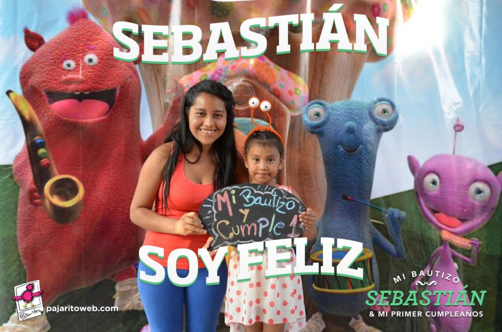 Sebastián: Bautizo y 1 año