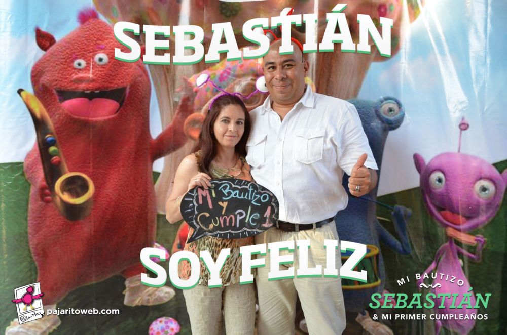 Sebastián: Bautizo y 1 año