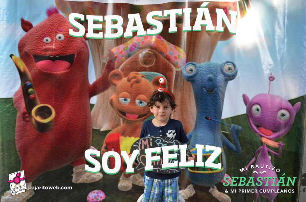 Sebastián: Bautizo y 1 año