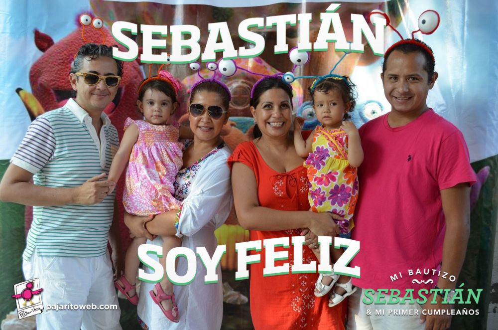 Sebastián: Bautizo y 1 año
