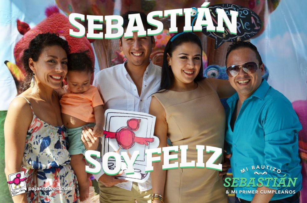 Sebastián: Bautizo y 1 año