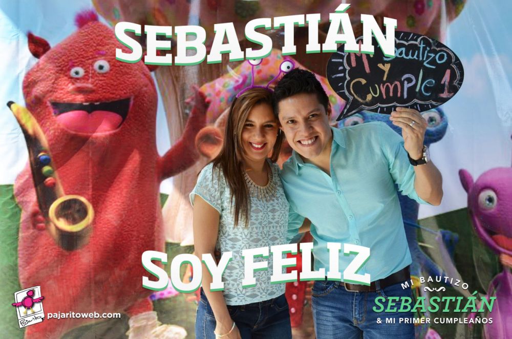 Sebastián: Bautizo y 1 año