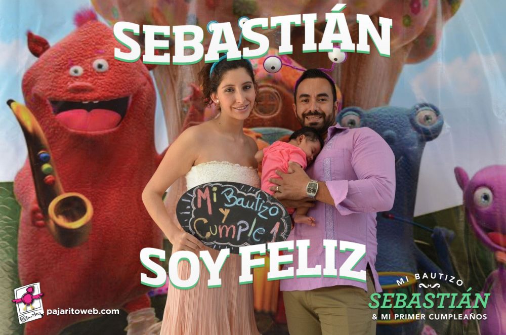 Sebastián: Bautizo y 1 año