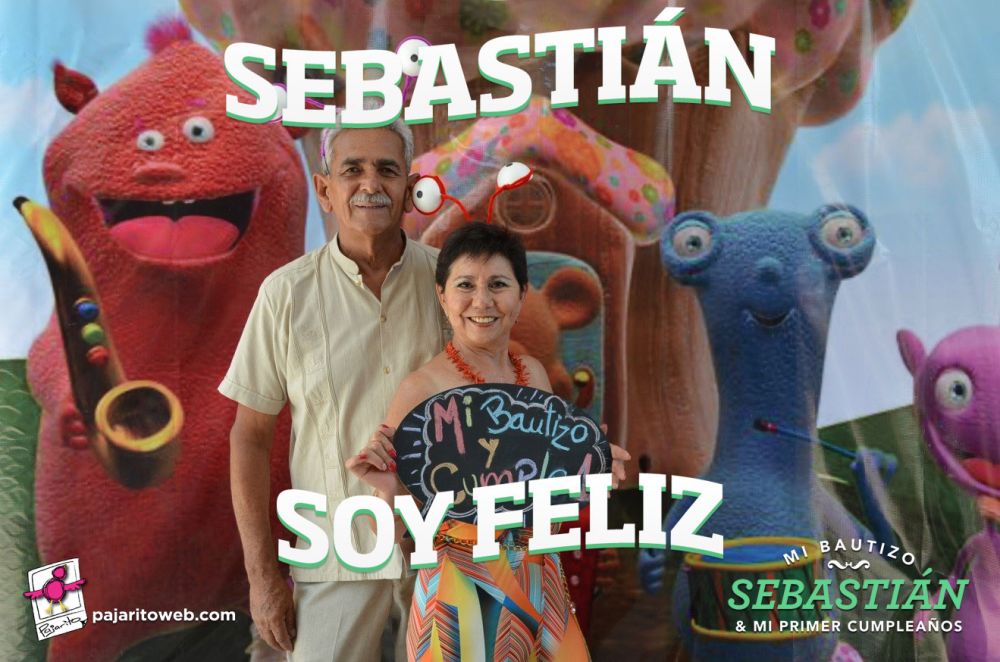 Sebastián: Bautizo y 1 año