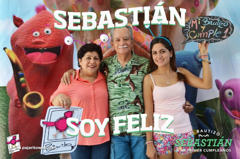 Sebastián: Bautizo y 1 año