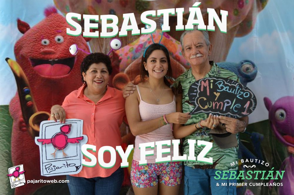 Sebastián: Bautizo y 1 año