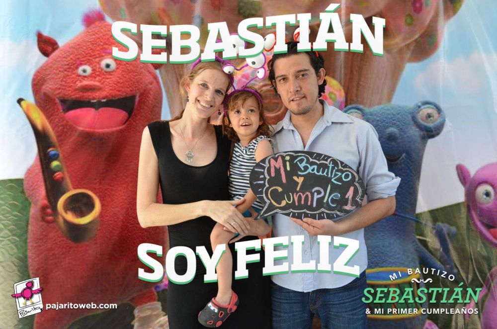 Sebastián: Bautizo y 1 año