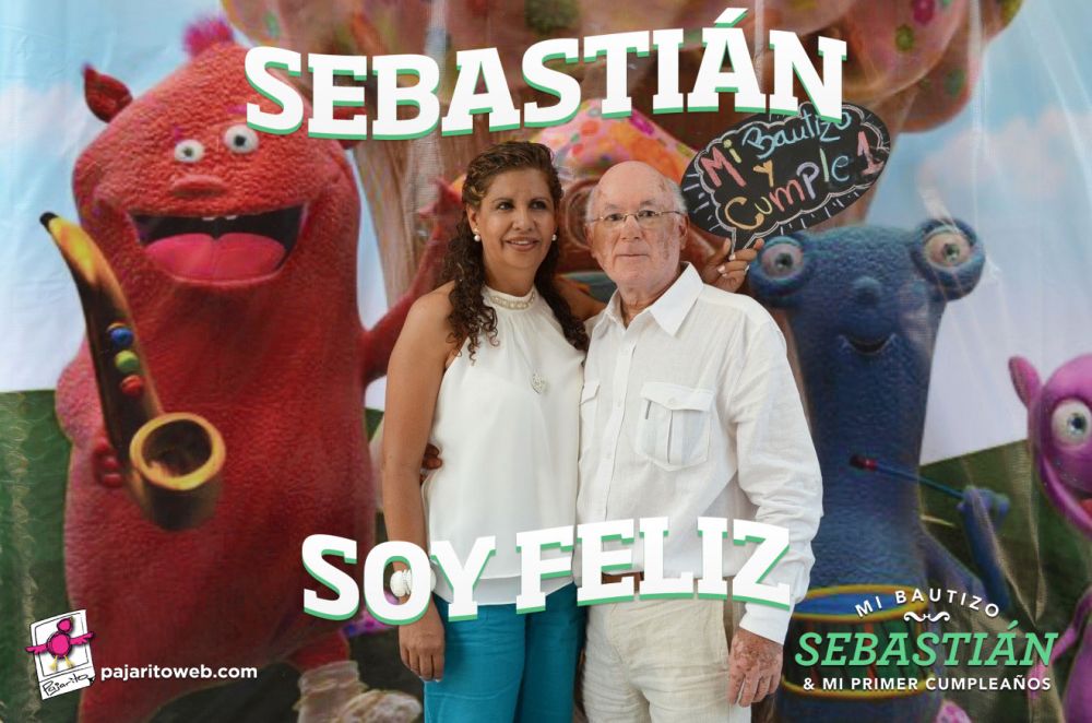 Sebastián: Bautizo y 1 año