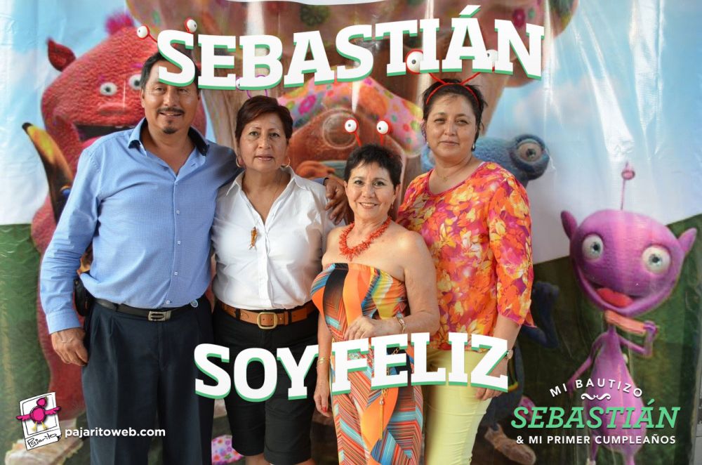 Sebastián: Bautizo y 1 año