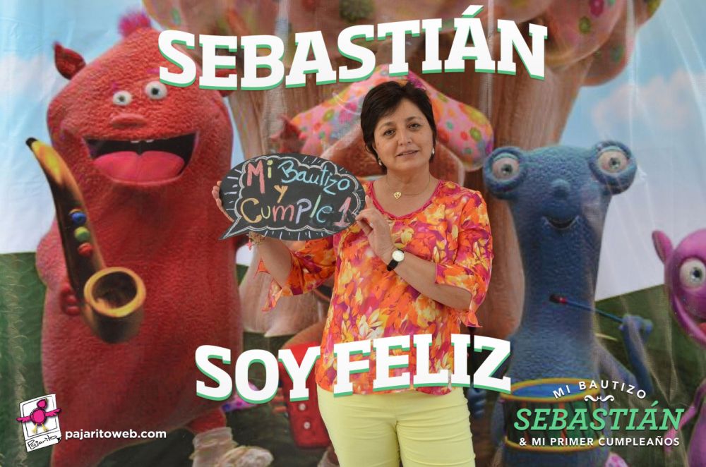 Sebastián: Bautizo y 1 año