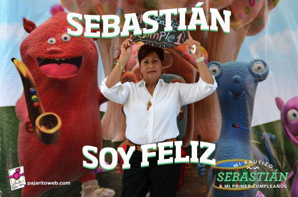 Sebastián: Bautizo y 1 año