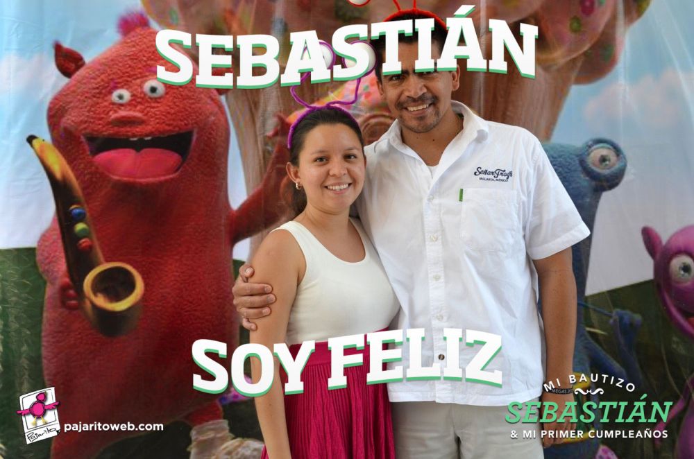 Sebastián: Bautizo y 1 año