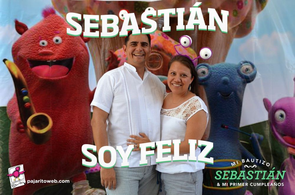 Sebastián: Bautizo y 1 año