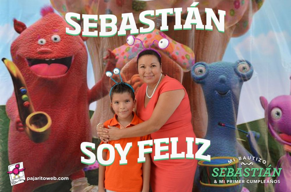Sebastián: Bautizo y 1 año