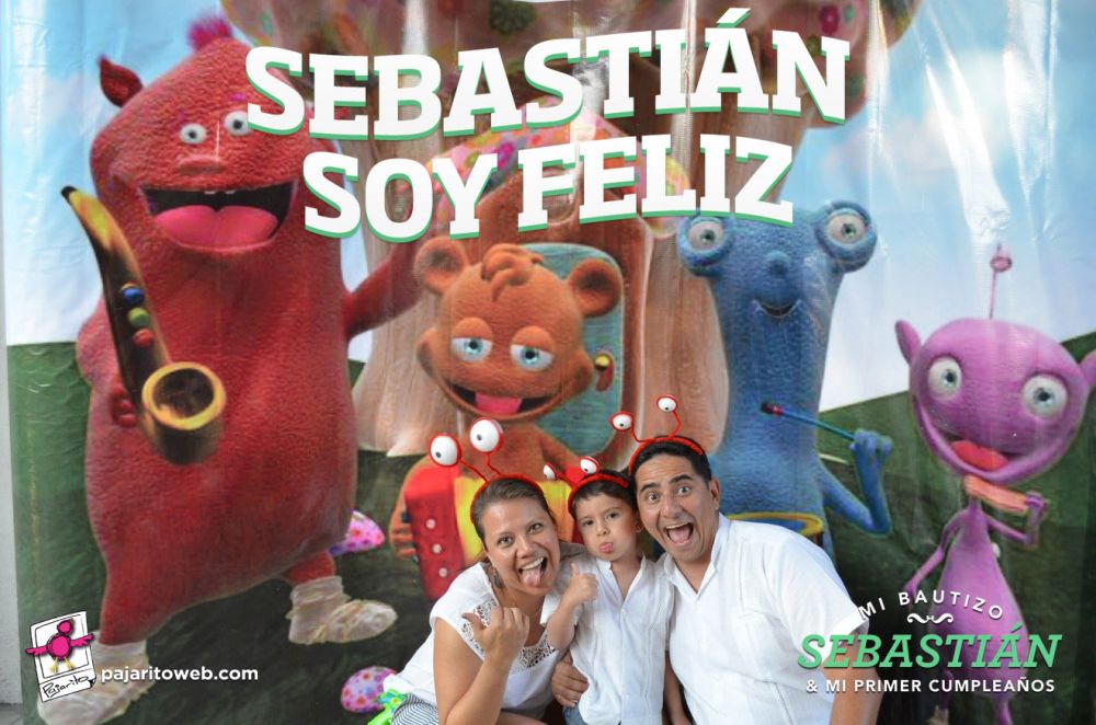 Sebastián: Bautizo y 1 año