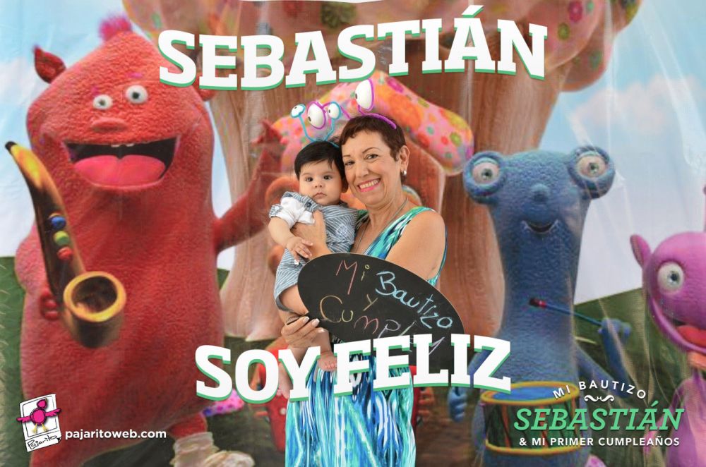 Sebastián: Bautizo y 1 año