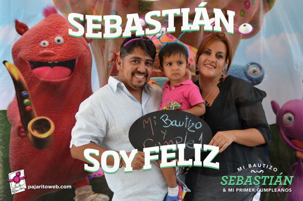 Sebastián: Bautizo y 1 año