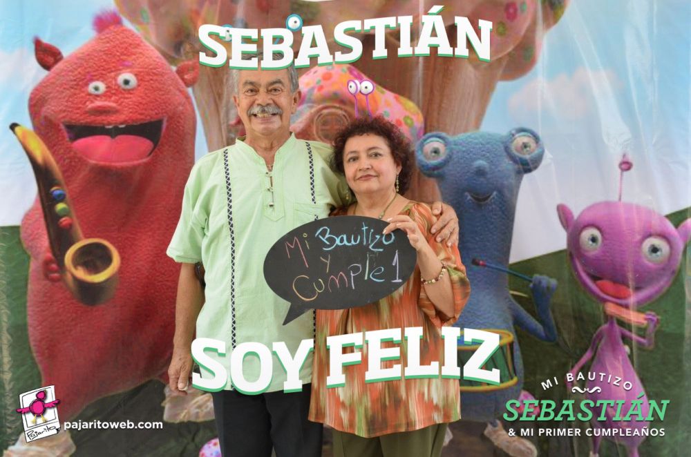 Sebastián: Bautizo y 1 año