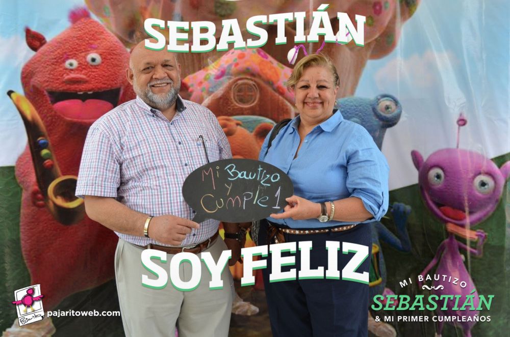 Sebastián: Bautizo y 1 año