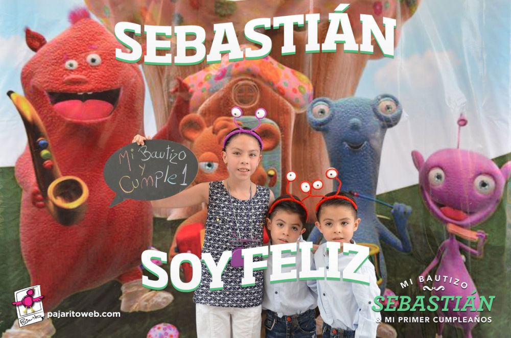 Sebastián: Bautizo y 1 año