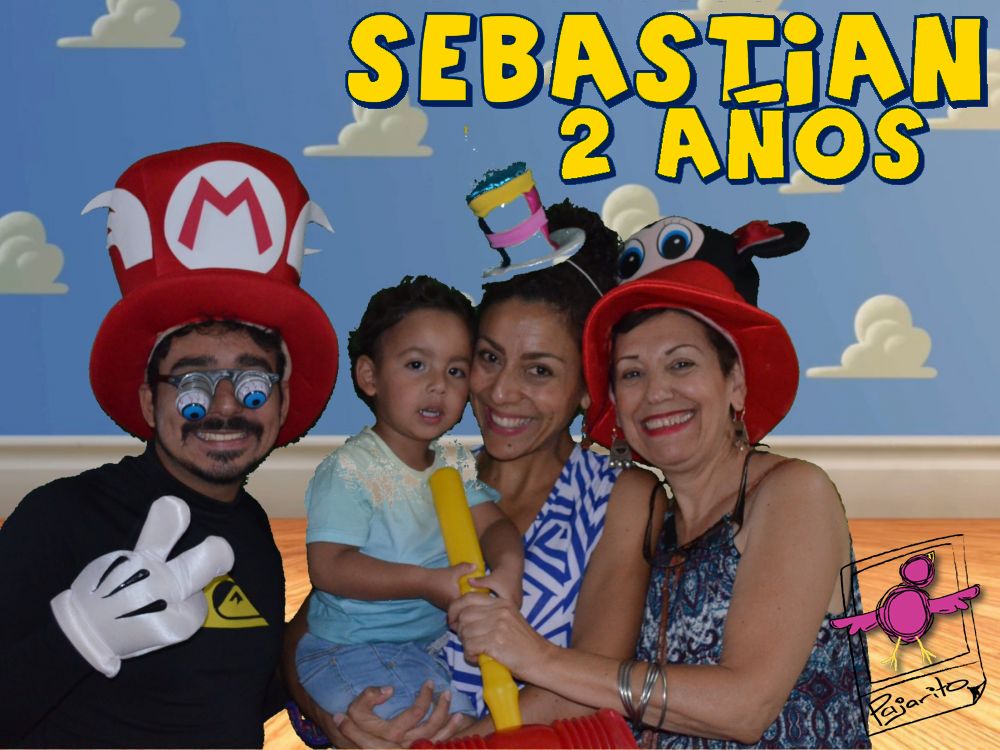 Sebastián: 2 años