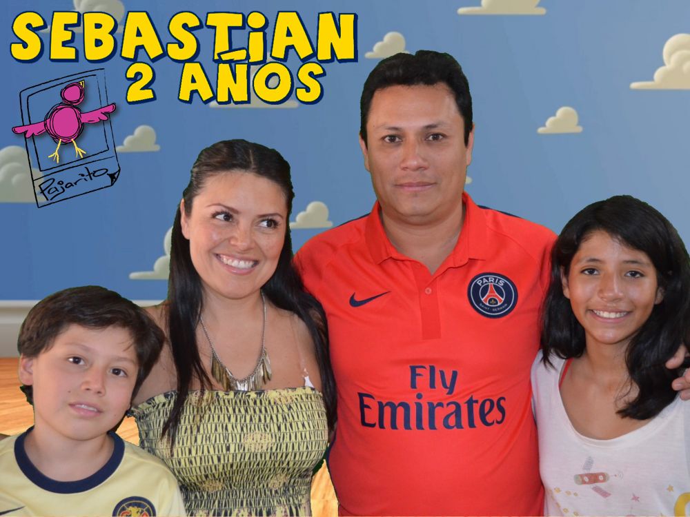 Sebastián: 2 años