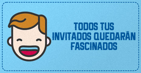 Todos tus invitados quedarán fascinados